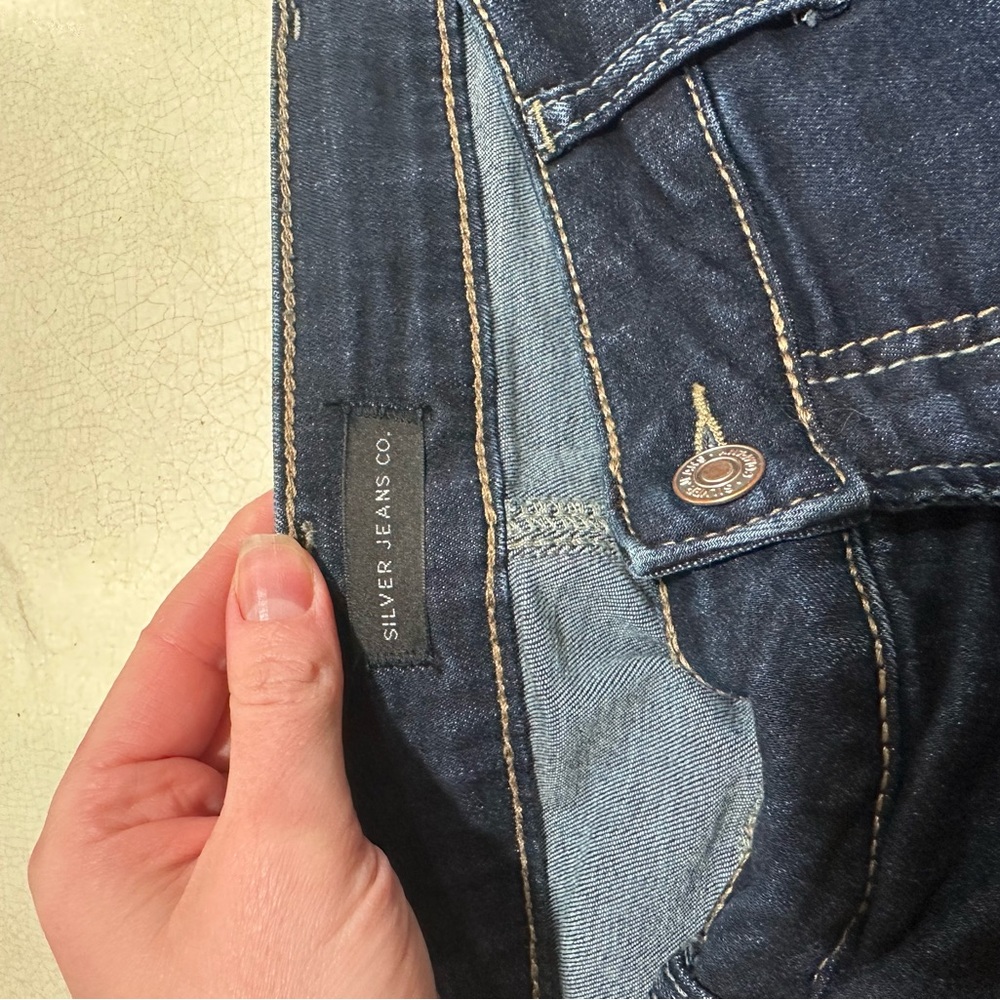 Silver Jeans Dark boyfriend jeans - Picture 3 of 10
